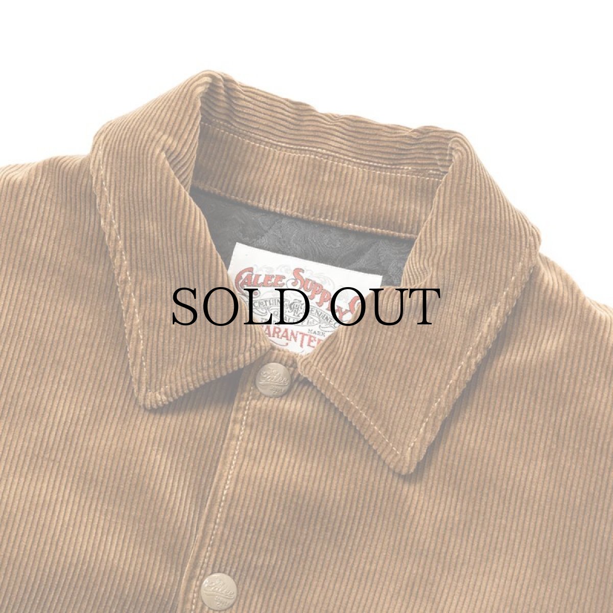 画像5: CALEE(キャリー) / EMBROIDERY CORDUROY AWARD TYPE JACKET (5)