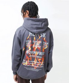 画像11: HIDEANDSEEK(ハイドアンドシーク) / Flame Hooded Sweat Shirt (11)