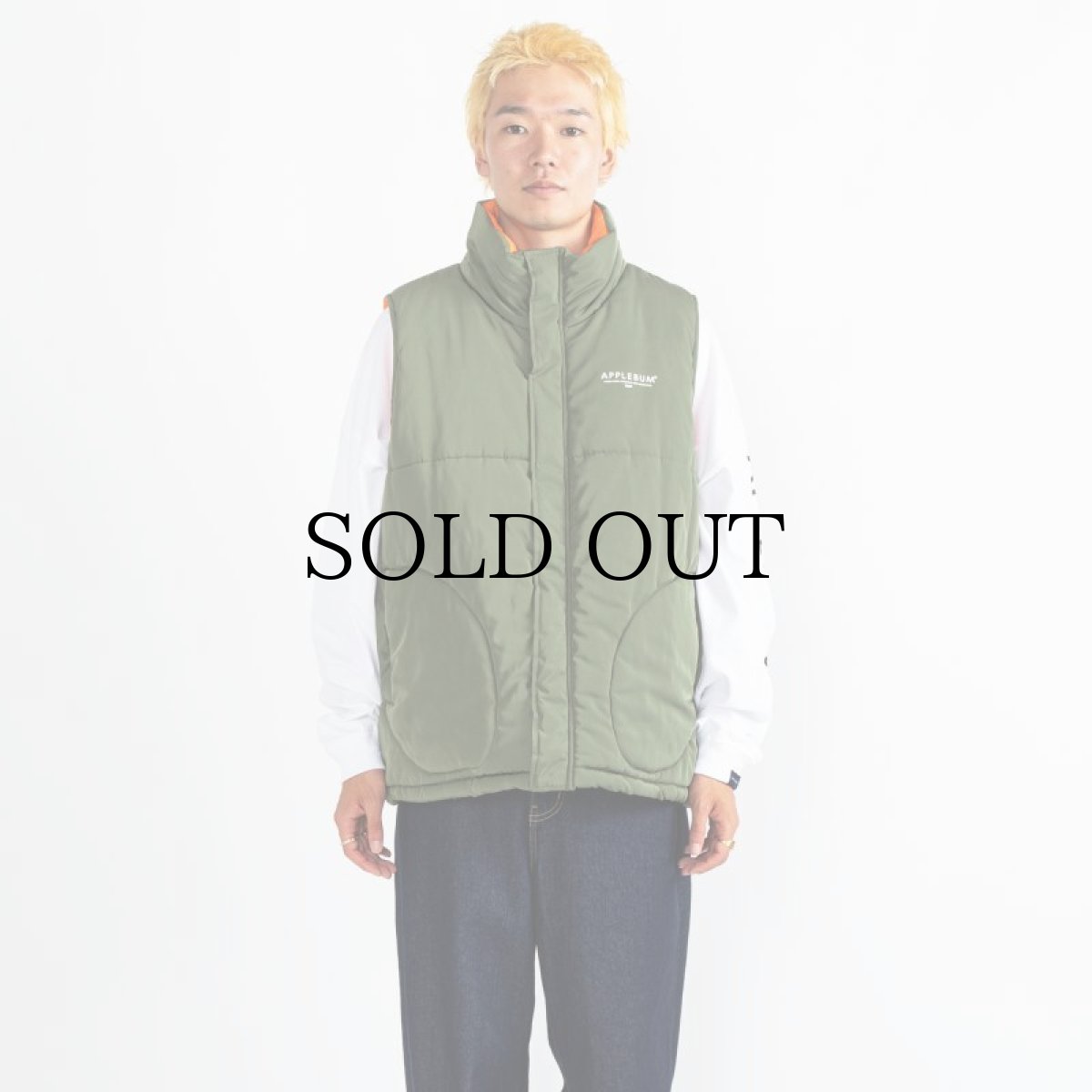 画像16: APPLEBUM(アップルバム) / MILITARY INNERCOTTON VEST (16)
