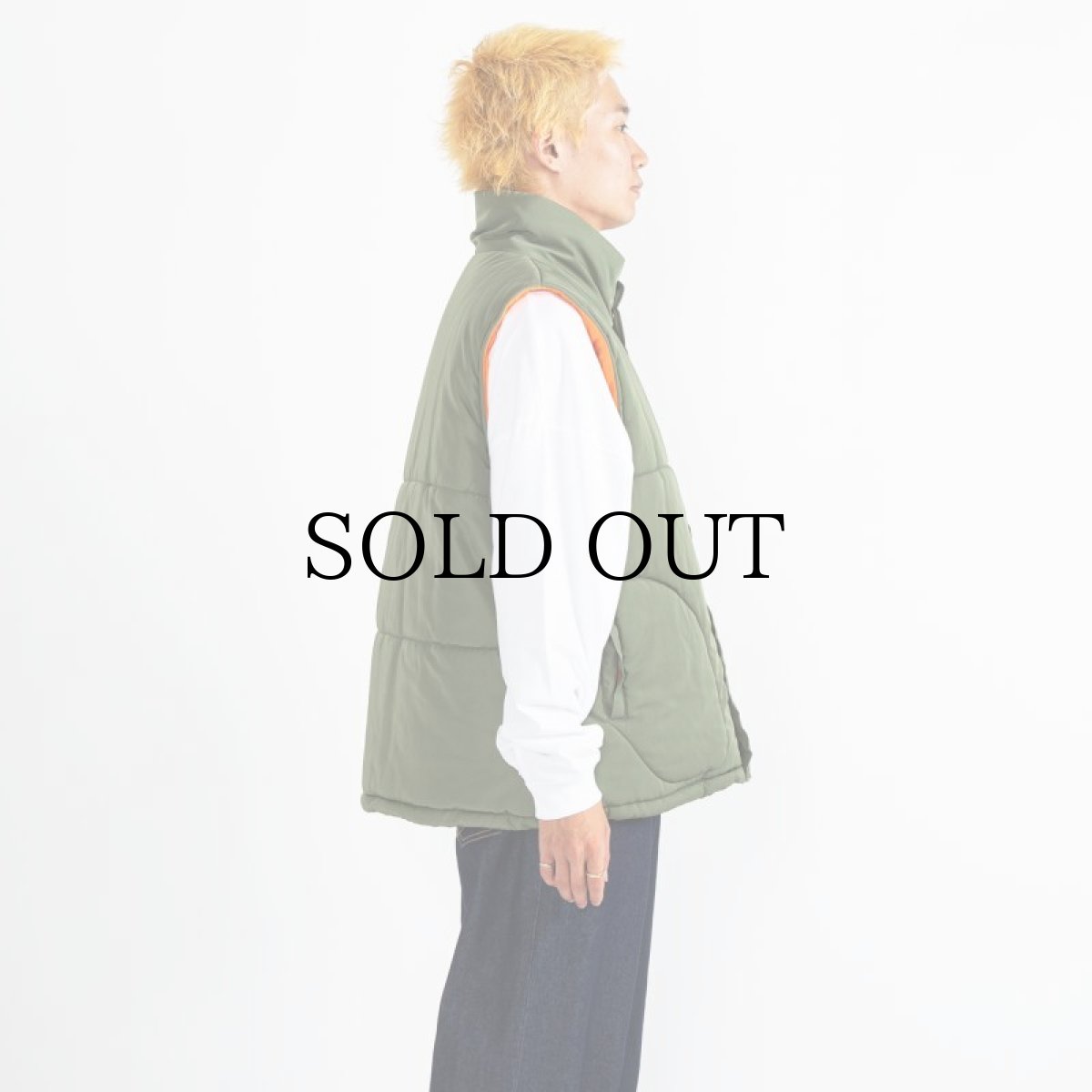 画像21: APPLEBUM(アップルバム) / MILITARY INNERCOTTON VEST (21)