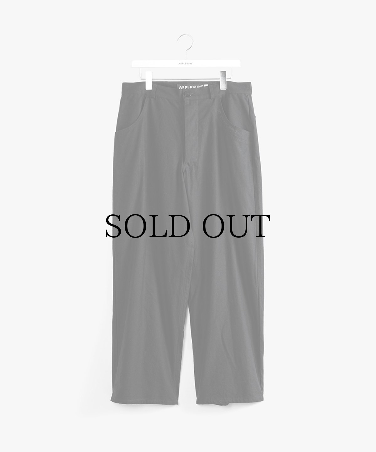 画像3: APPLEBUM(アップルバム) / DRESS BAGGY PANTS (3)
