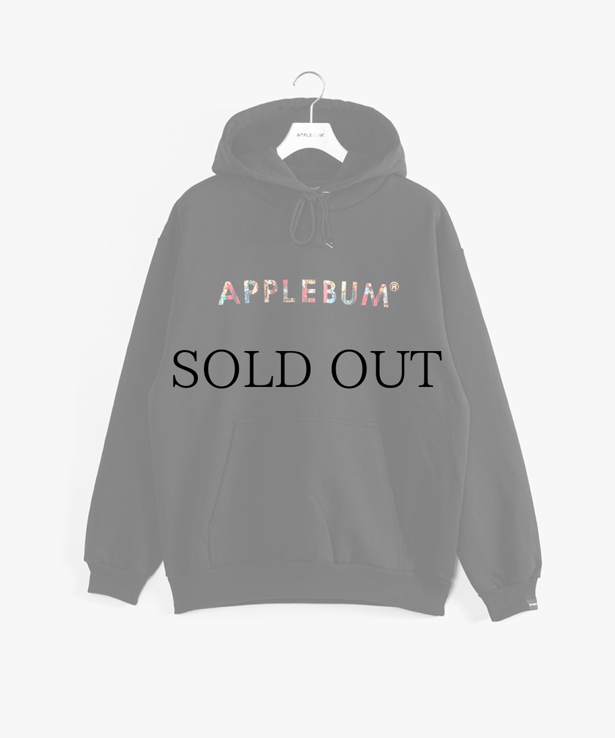 画像1: APPLEBUM(アップルバム) / "STAINED GLASS LOGO" HEAVY SWEAT PARKA (1)