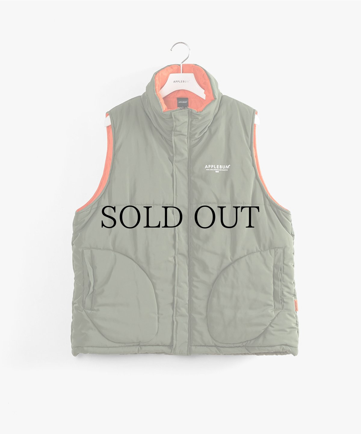 画像1: APPLEBUM(アップルバム) / MILITARY INNERCOTTON VEST (1)
