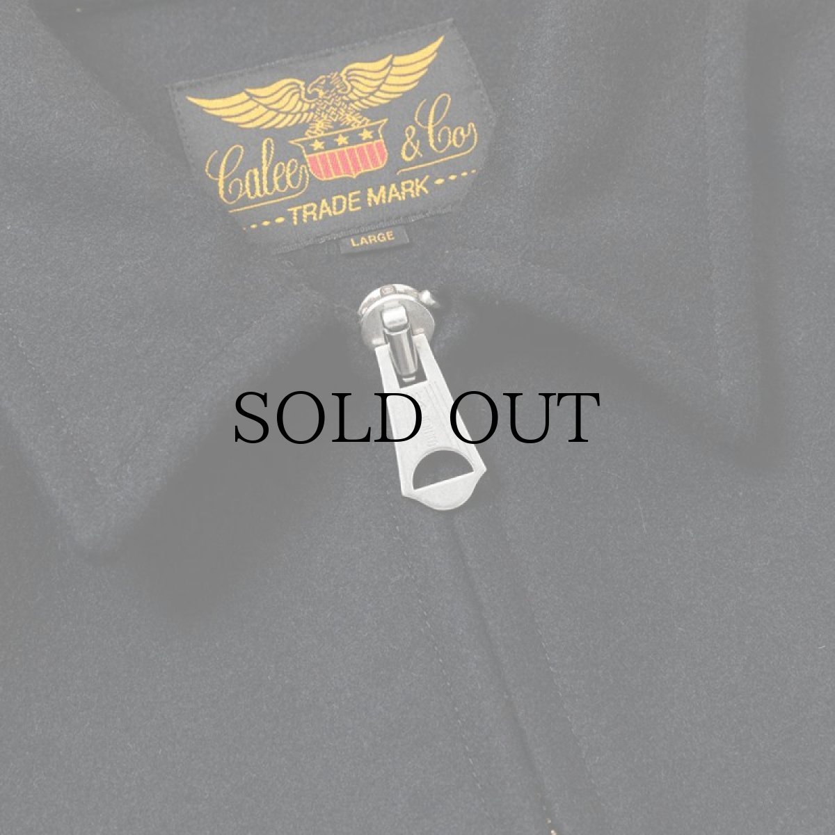 画像4: CALEE(キャリー) / MELTON WOOL SPORTS TYPE JACKET ＜REBELS RULE＞ (4)