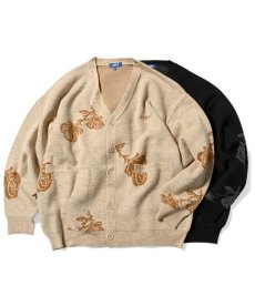 画像1: 【20%OFF】LFYT(ラファイエット) / ROSE KNIT CARDIGAN (1)