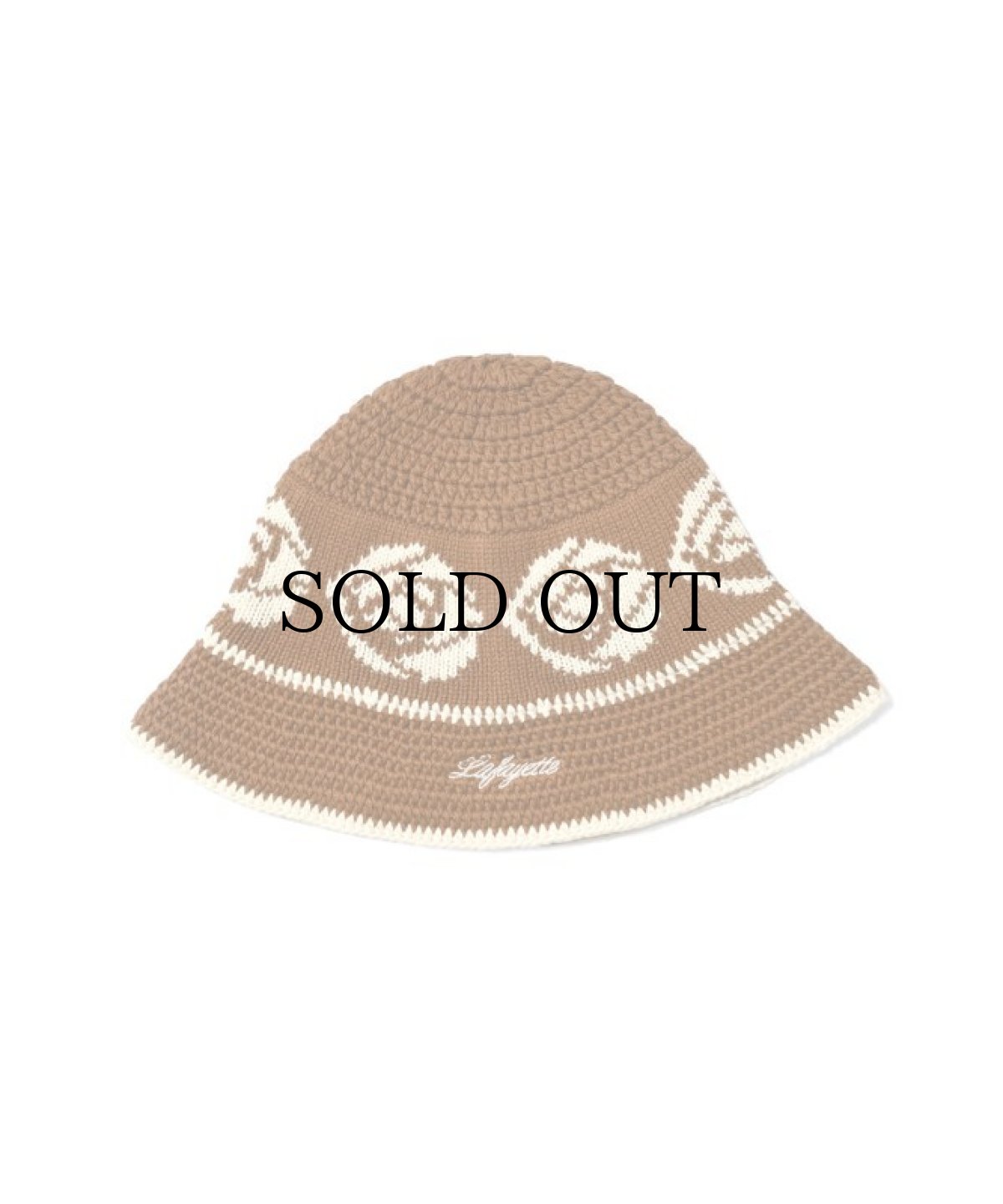 画像3: 【20%OFF】LFYT(ラファイエット) / ROSE KNIT BUCKET HAT (3)
