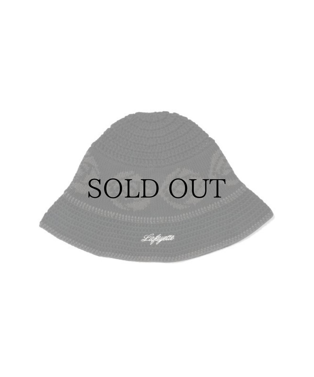 画像4: 【20%OFF】LFYT(ラファイエット) / ROSE KNIT BUCKET HAT (4)