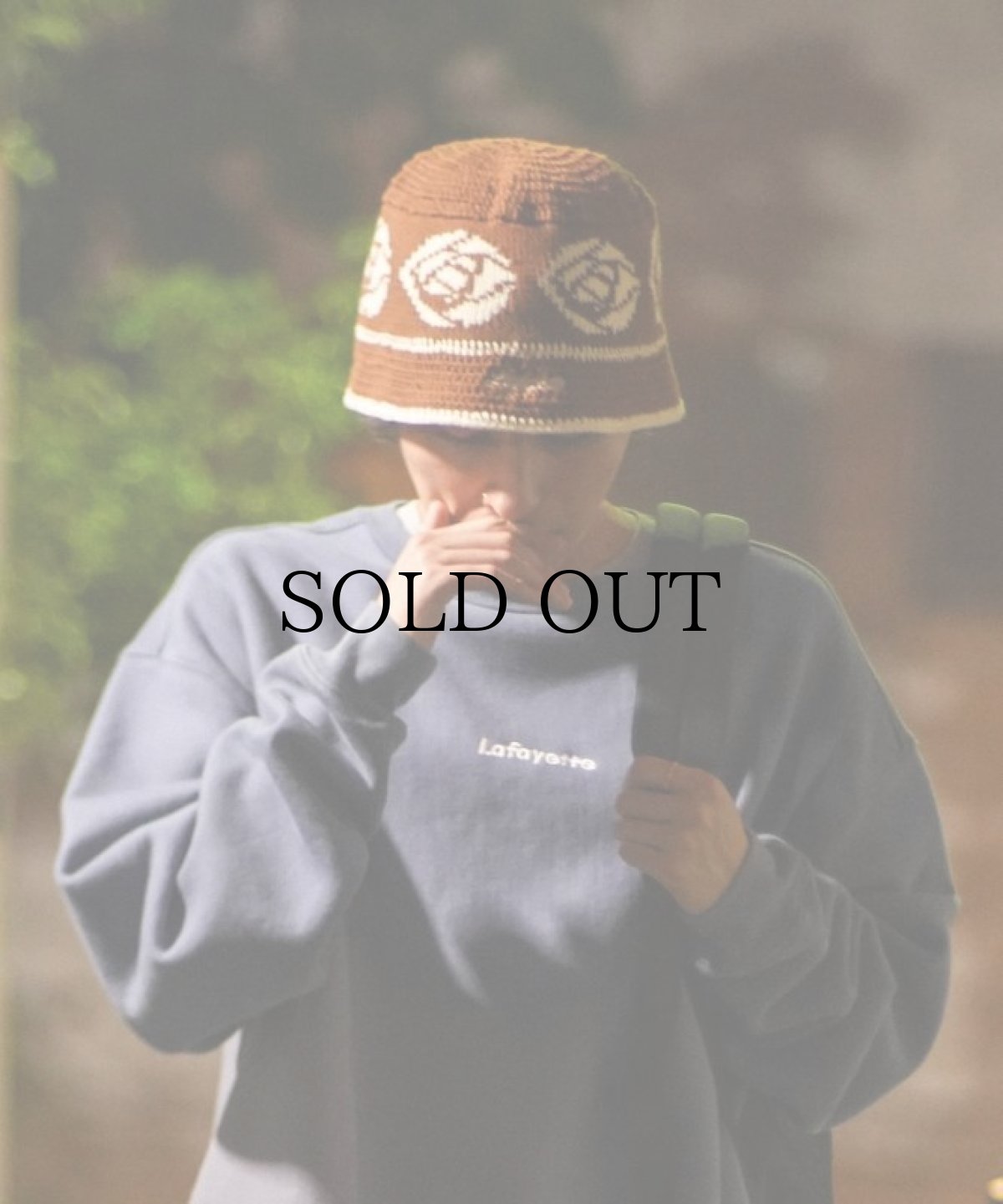 画像13: 【20%OFF】LFYT(ラファイエット) / ROSE KNIT BUCKET HAT (13)