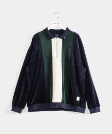 画像2: APPLEBUM(アップルバム) / VELOUR HALF ZIP (2)