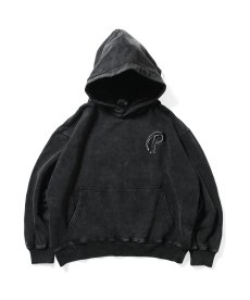 画像2: PWNED(パウンド) / ORIGIMAL BLACK WASH HOODIE (2)