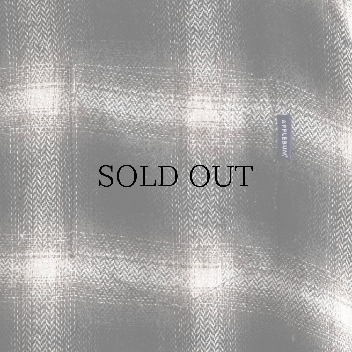 画像8: APPLEBUM(アップルバム) / L/S HALF ZIP NEL SHIRT (8)