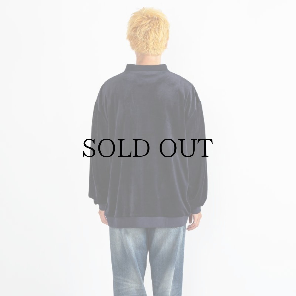 画像20: APPLEBUM(アップルバム) / VELOUR HALF ZIP (20)