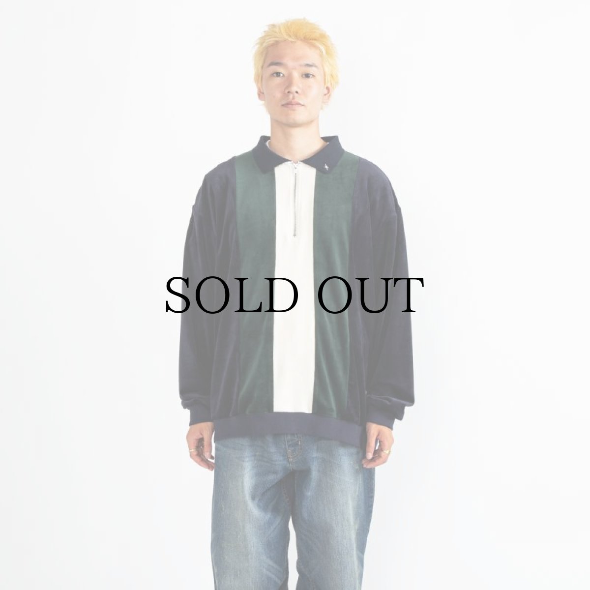 画像16: APPLEBUM(アップルバム) / VELOUR HALF ZIP (16)