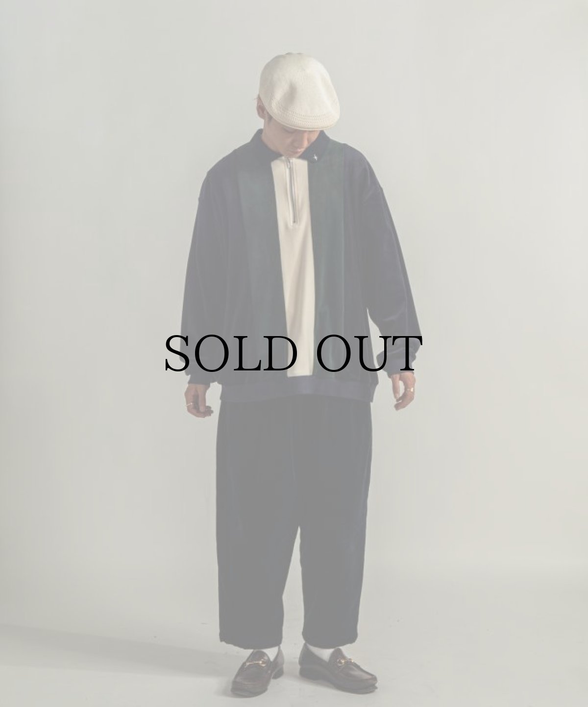 画像22: APPLEBUM(アップルバム) / VELOUR HALF ZIP (22)