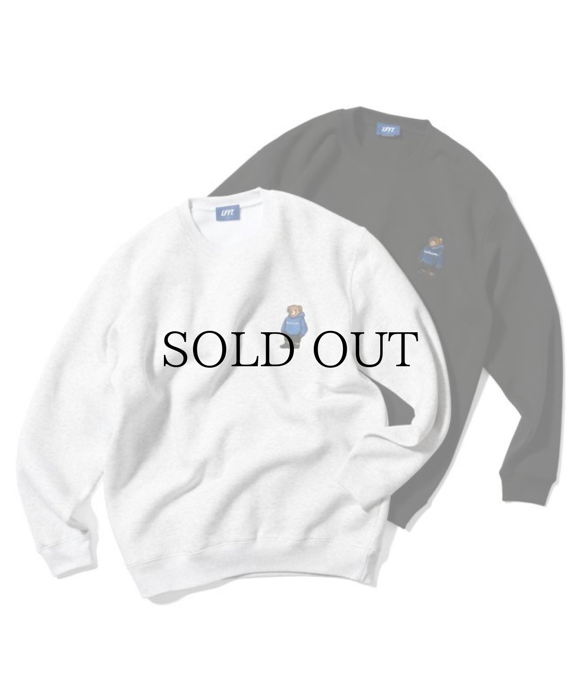 画像1: LFYT(ラファイエット) / LFYT Lafayette BEAR CREWNECK SWEAT  (1)