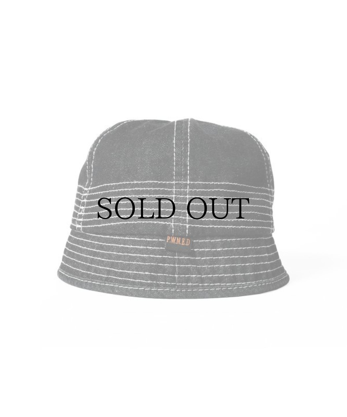 画像3: PWNED(パウンド) / ORIGIMAL INDIGO DENIM BACKET HAT (3)