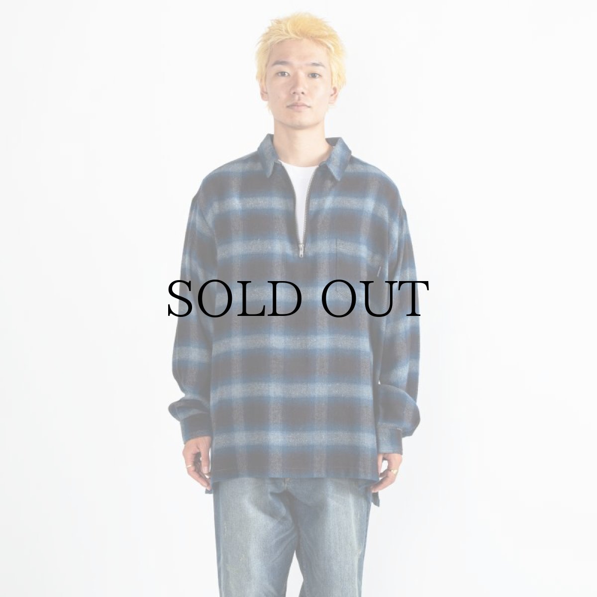 画像17: APPLEBUM(アップルバム) / L/S HALF ZIP NEL SHIRT (17)