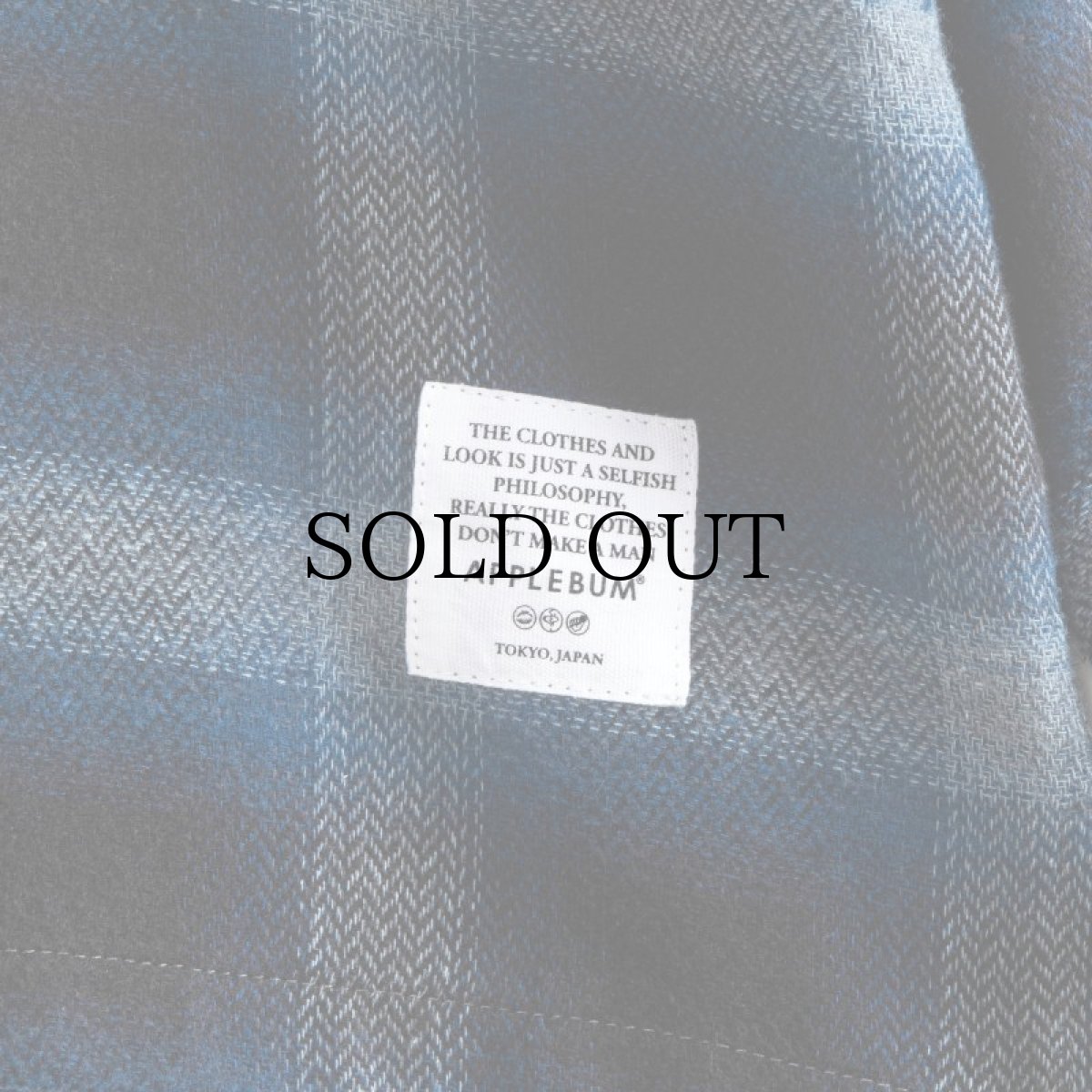 画像11: APPLEBUM(アップルバム) / L/S HALF ZIP NEL SHIRT (11)