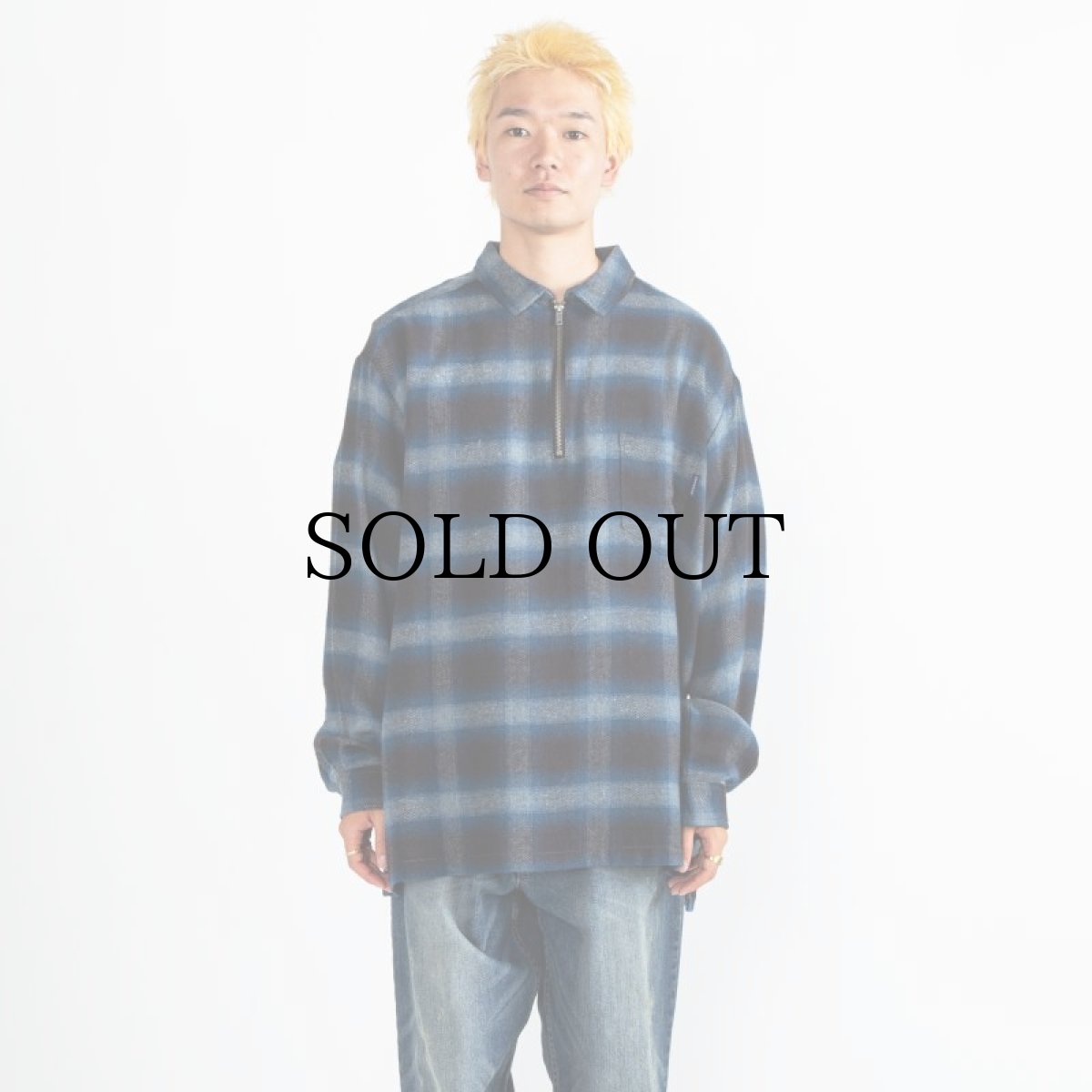 画像15: APPLEBUM(アップルバム) / L/S HALF ZIP NEL SHIRT (15)