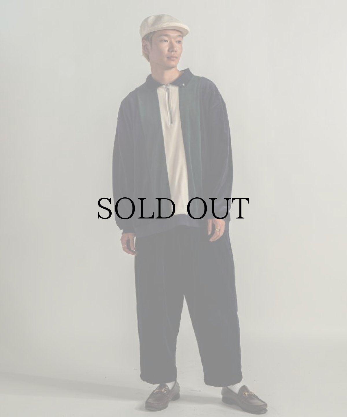 画像24: APPLEBUM(アップルバム) / VELOUR HALF ZIP (24)