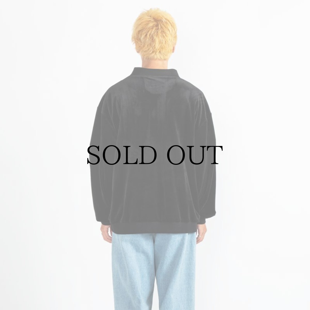 画像19: APPLEBUM(アップルバム) / VELOUR HALF ZIP (19)