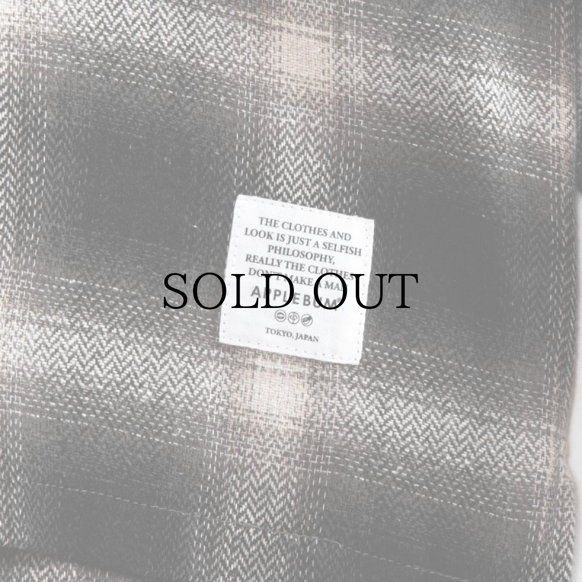 画像12: APPLEBUM(アップルバム) / L/S HALF ZIP NEL SHIRT (12)