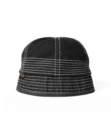 画像2: PWNED(パウンド) / ORIGIMAL INDIGO DENIM BACKET HAT (2)