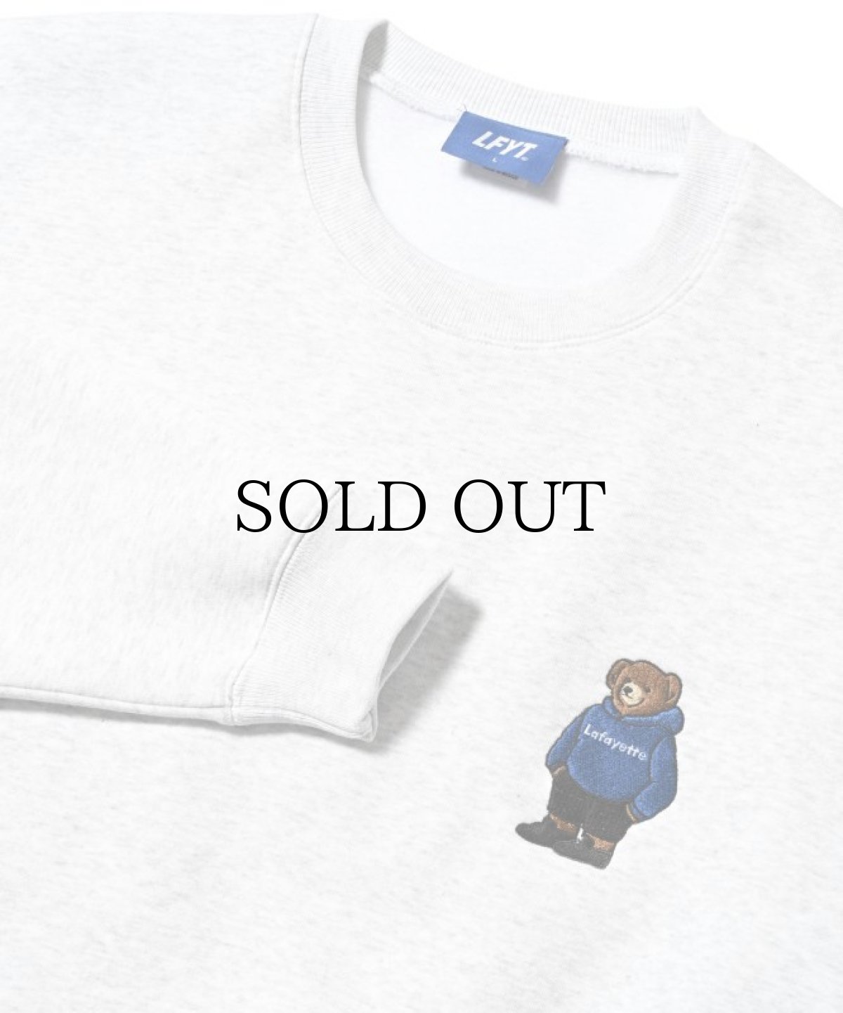 画像4: LFYT(ラファイエット) / LFYT Lafayette BEAR CREWNECK SWEAT  (4)