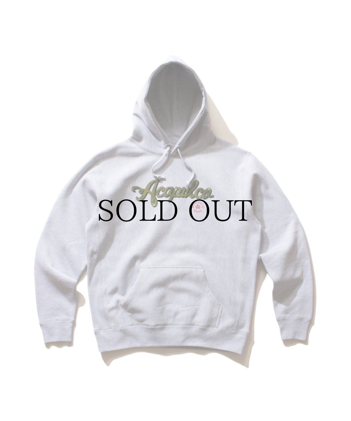 画像3: ACAPULCO GOLD /  CAMO SCRIPT HOODED SWEATSHIRT (3)