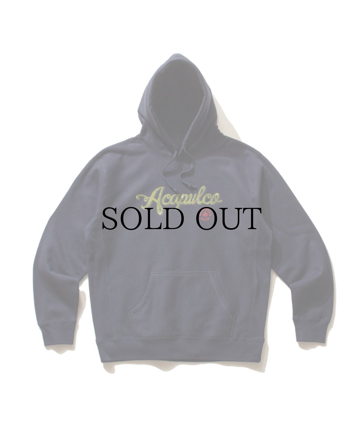 画像4: ACAPULCO GOLD /  CAMO SCRIPT HOODED SWEATSHIRT (4)