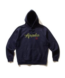 画像4: ACAPULCO GOLD /  CAMO SCRIPT HOODED SWEATSHIRT (4)