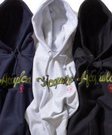 画像1: ACAPULCO GOLD /  CAMO SCRIPT HOODED SWEATSHIRT (1)