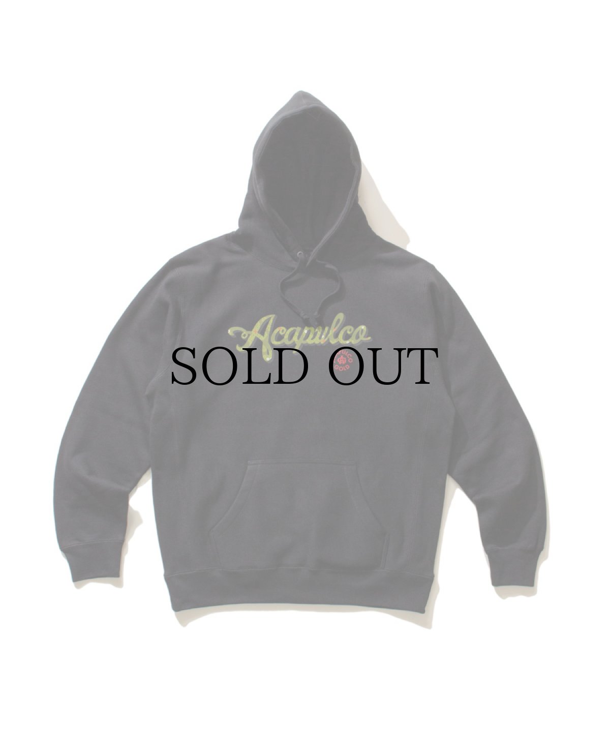 画像2: ACAPULCO GOLD /  CAMO SCRIPT HOODED SWEATSHIRT (2)