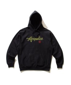 画像2: ACAPULCO GOLD /  CAMO SCRIPT HOODED SWEATSHIRT (2)