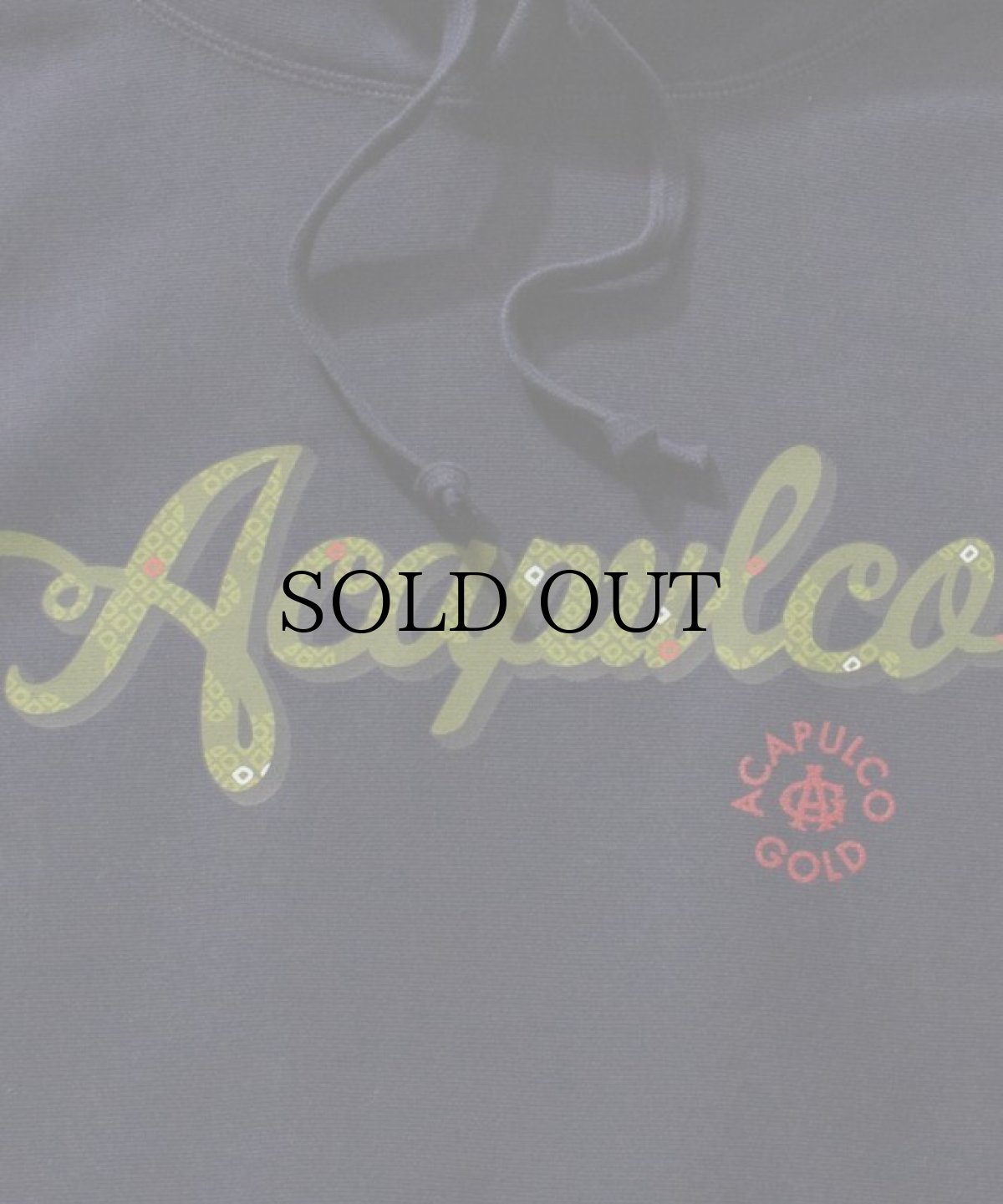 画像7: ACAPULCO GOLD /  CAMO SCRIPT HOODED SWEATSHIRT (7)