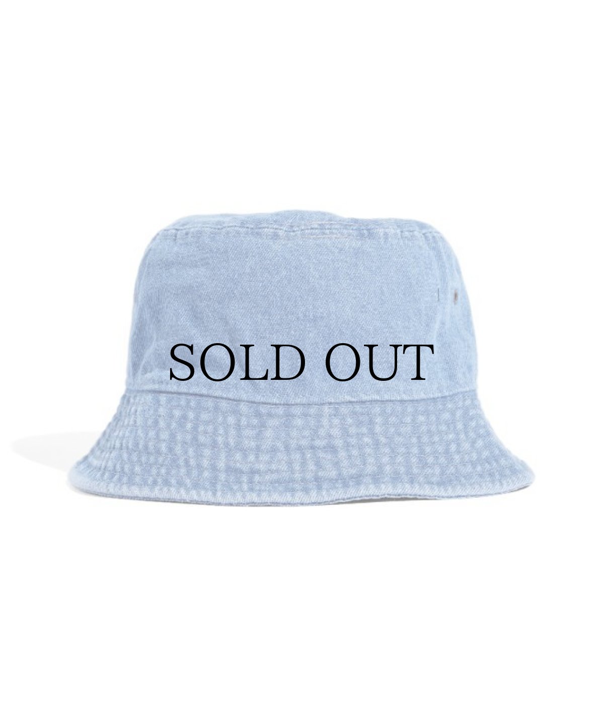 画像2: BLEND(ブレンド) / "CREW" LOGO DENIM HAT (2)