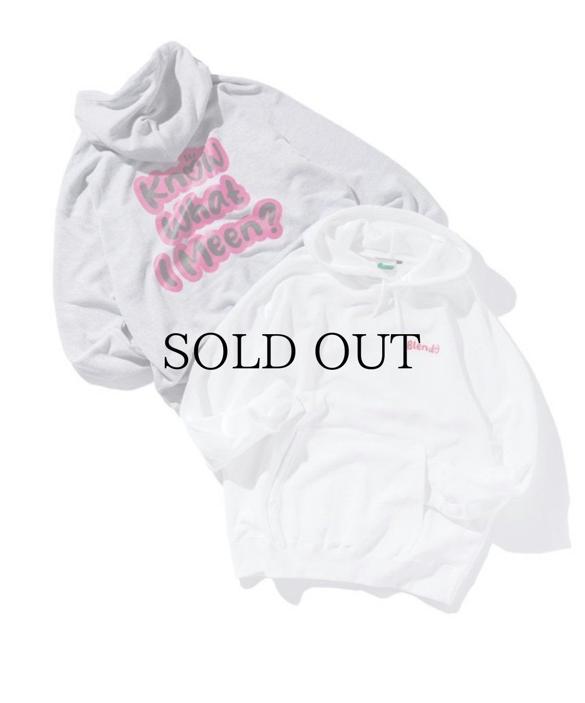 画像1: BLEND(ブレンド) / KNOWS LOVE  HOODIE (1)