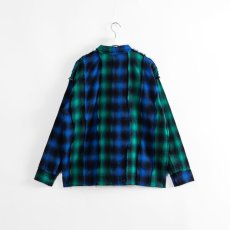 画像2: APPLEBUM(アップルバム) / MIXED SQUARE NEL SHIRT (2)