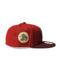 画像2: NEW ERA / 59FIFTY Oakland Athletics OAKLAND ATHLETICS SWINGING AS (2)