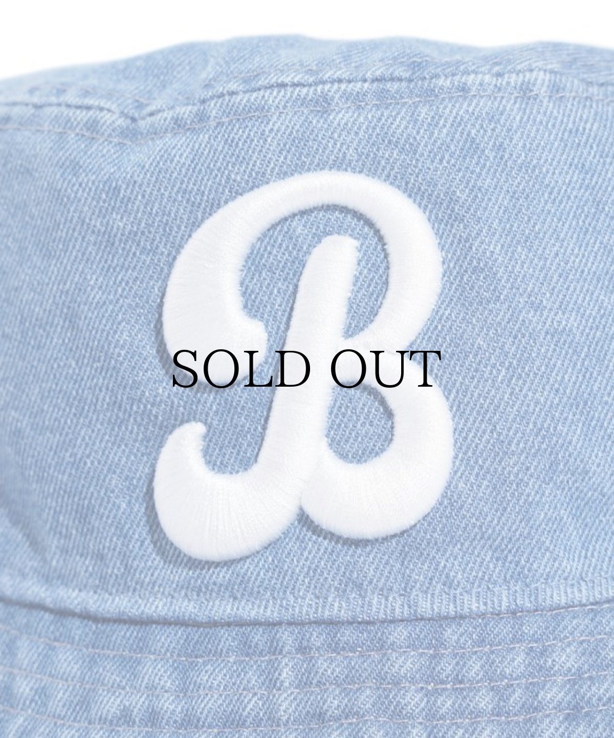 画像3: BLEND(ブレンド) / "CREW" LOGO DENIM HAT (3)