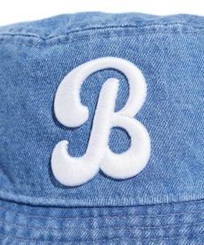 画像3: BLEND(ブレンド) / "CREW" LOGO DENIM HAT (3)