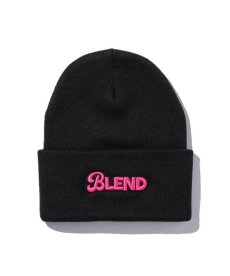 画像1: BLEND(ブレンド) / "BLEND" LOGO KNIT CAP (1)