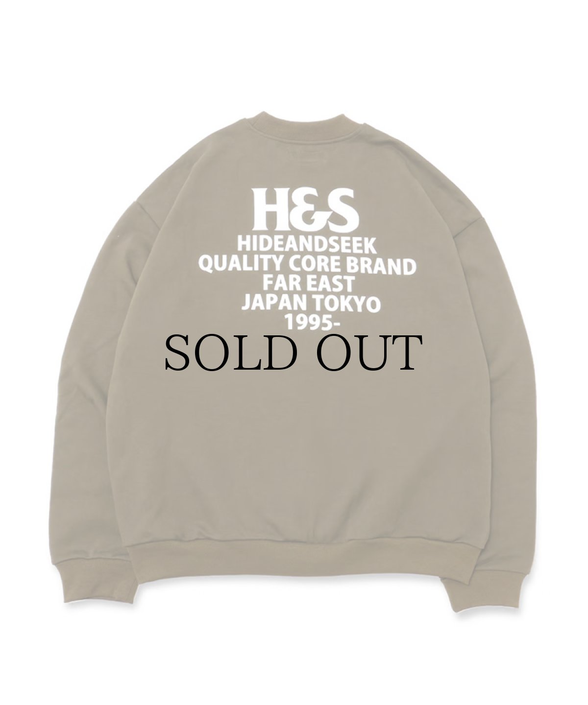 画像2: HIDEANDSEEK(ハイドアンドシーク) / HS Sweat Shirt-1(23aw) (2)