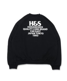 画像1: HIDEANDSEEK(ハイドアンドシーク) / HS Sweat Shirt-1(23aw) (1)