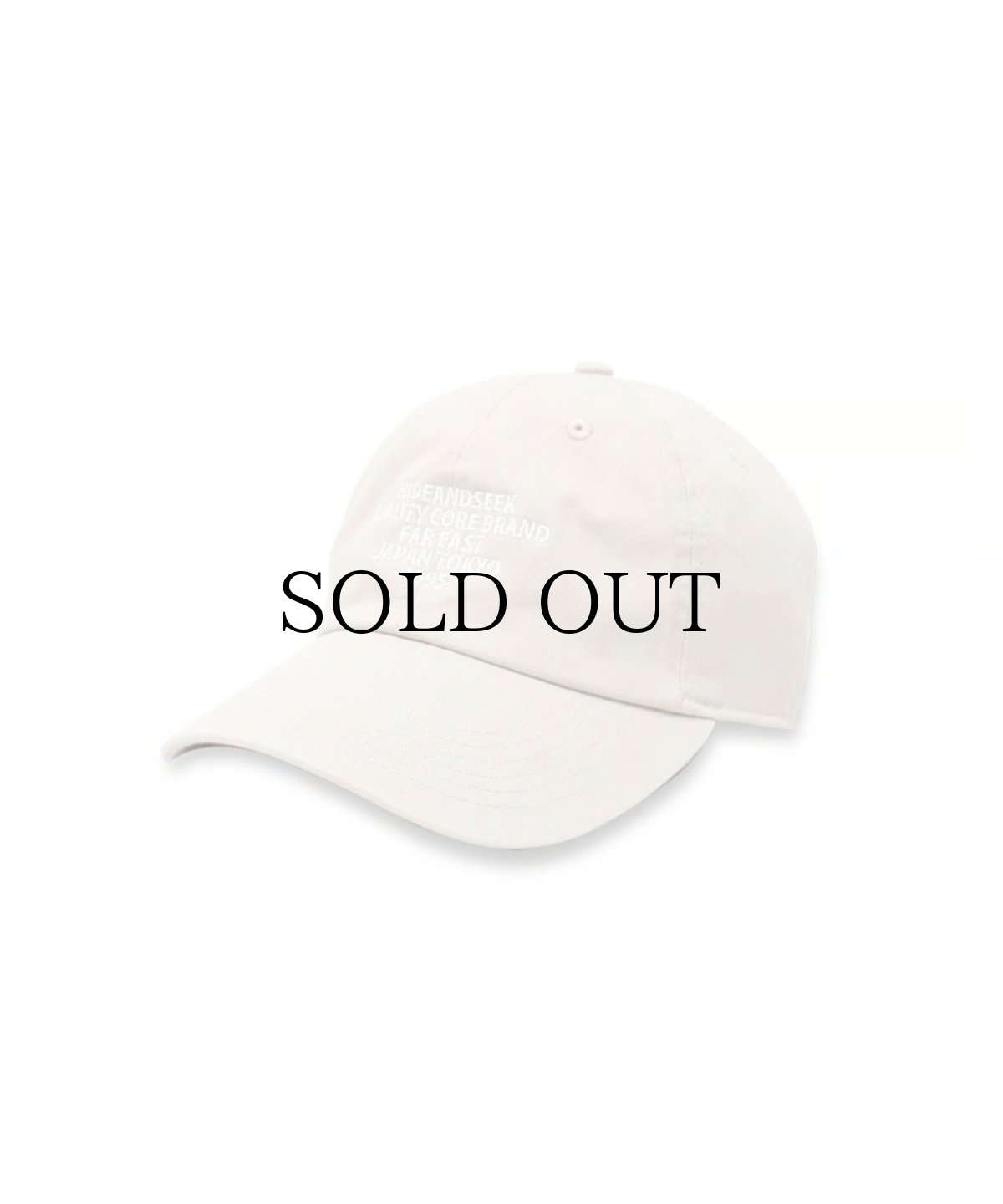 画像3: HIDEANDSEEK(ハイドアンドシーク) / Logo Baseball Cap(23aw-2) (3)