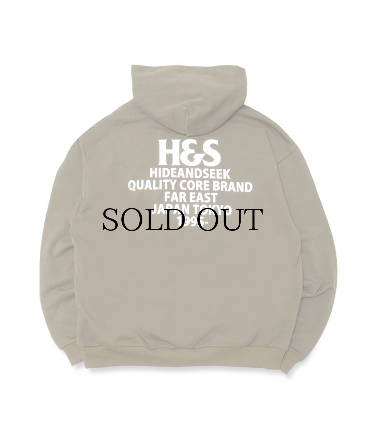 画像2: HIDEANDSEEK(ハイドアンドシーク) / HS Hooded Sweat Shirt-1(23aw) (2)