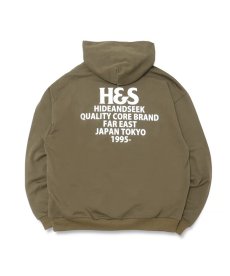 画像2: HIDEANDSEEK(ハイドアンドシーク) / HS Hooded Sweat Shirt-1(23aw) (2)