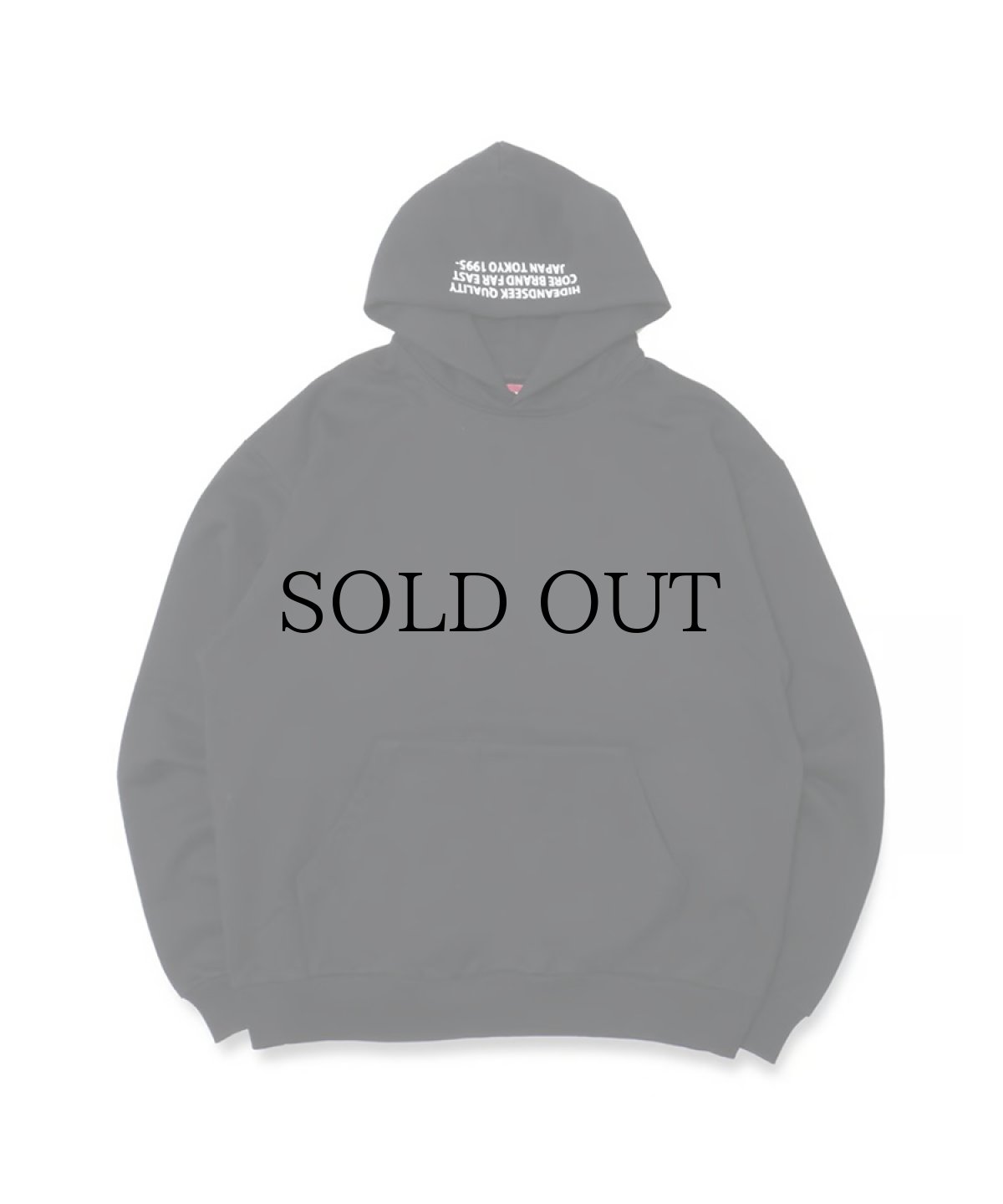 画像2: HIDEANDSEEK(ハイドアンドシーク) / HS Hooded Sweat Shirt-2(23aw) (2)