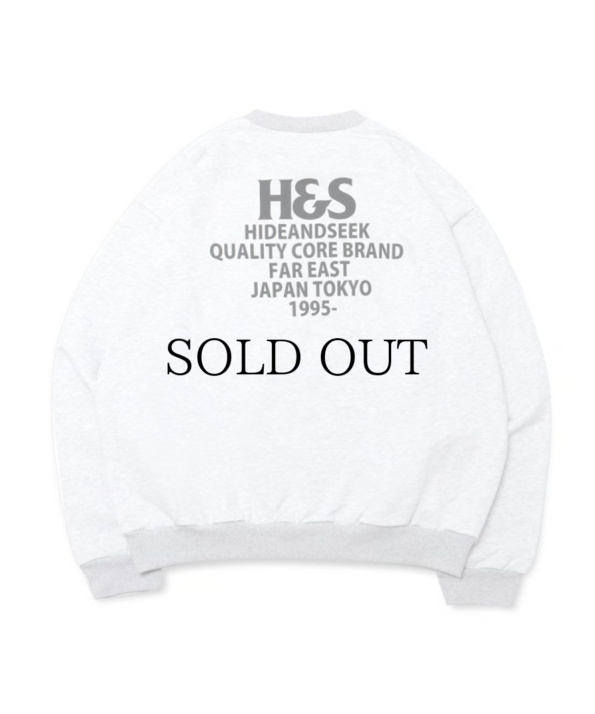 画像3: HIDEANDSEEK(ハイドアンドシーク) / HS Sweat Shirt-1(23aw) (3)
