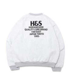 画像3: HIDEANDSEEK(ハイドアンドシーク) / HS Sweat Shirt-1(23aw) (3)